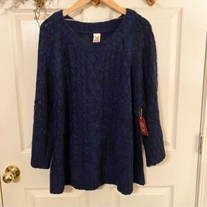Faded Glory Women's Navy Sweater